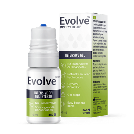 Gels - Gouttes de gel intensives EVOLVE™ Aequus Eye Care - Ocucalm