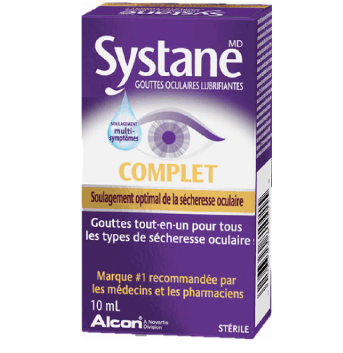 SYSTANE ® COMPLETE Lubrifiant sans conservateur Alcon - Ocucalm
