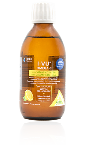 I-VU® LIQUIDE OMÉGA-3 I MED Pharma - Ocucalm